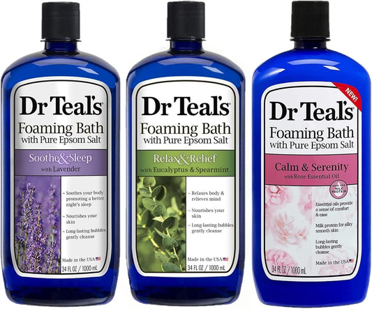 DR TEALS EUCALYPTUS FOAMING BATH 34OZ