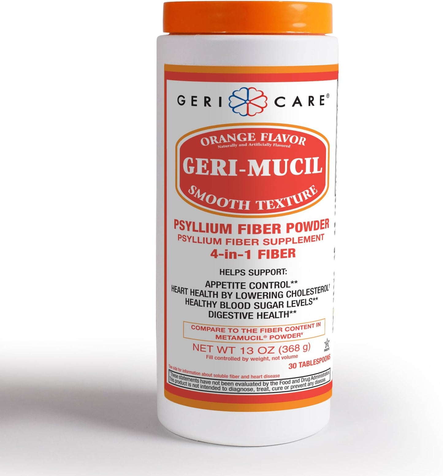 GERI-MUCIL S/F ORANGE PSYLLIUM PWD 10OZ