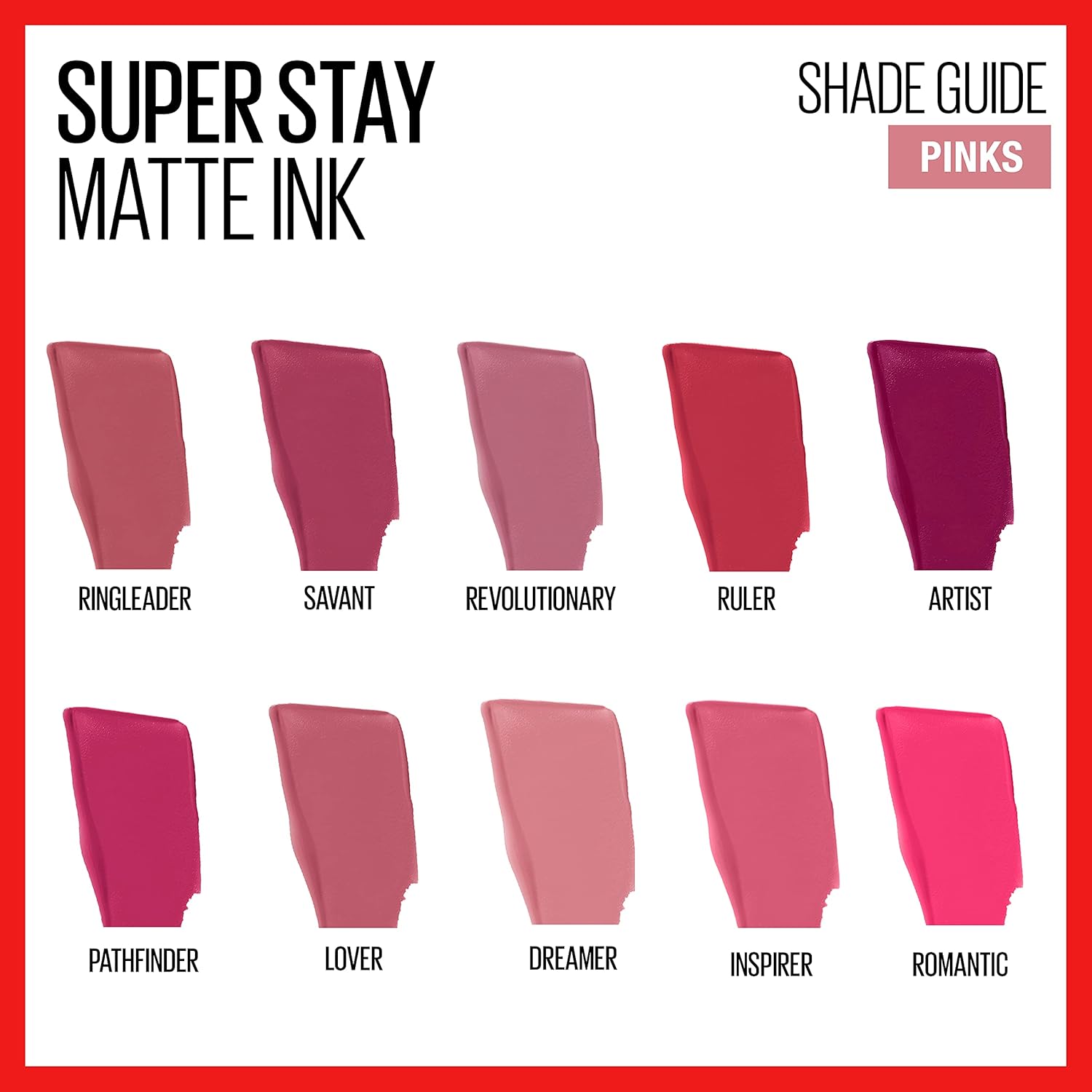 MAYBELLINE New York Super Stay Matte Ink Liquid Lipstick, 335 Hustler, 0.17 oz