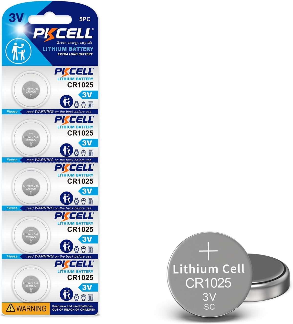 LDR BATTERY LITHIUM 3V 2 CR2032