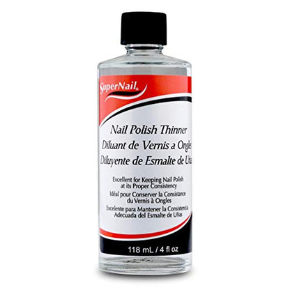 Super Nail Polish Thinner 4oz .