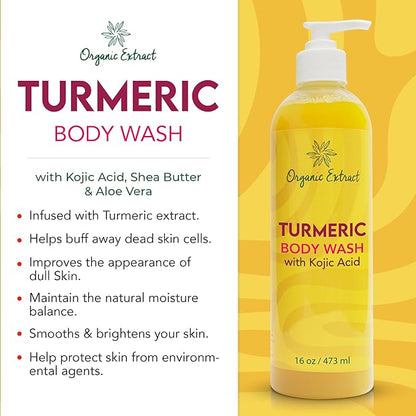 RESHMA TURMERIC BODY WASH  32OZ