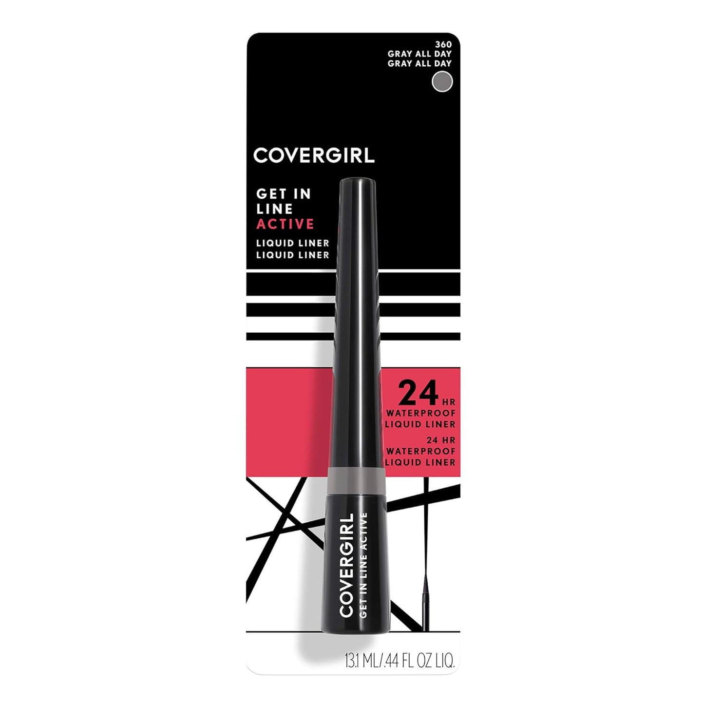 COVERGIRL Outlast Active Get in Line Eyeliner - 350 Ink Black