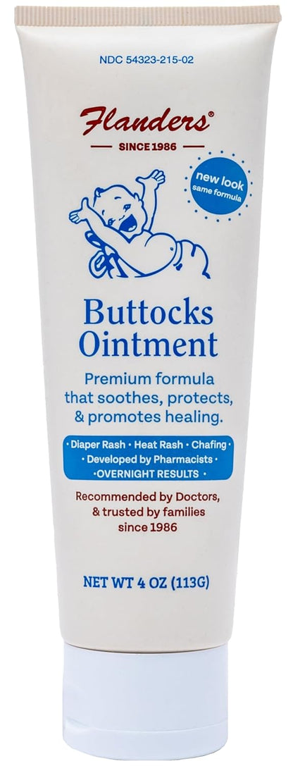 FLANDERS BUTTOCKS DIAPER OINTMENT 4OZ