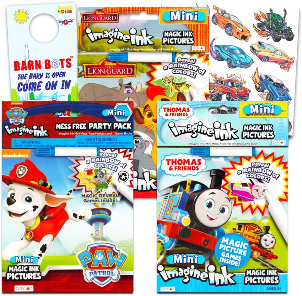 Bendon Imagine Ink Magic Ink Coloring Book - Paw Patrol
