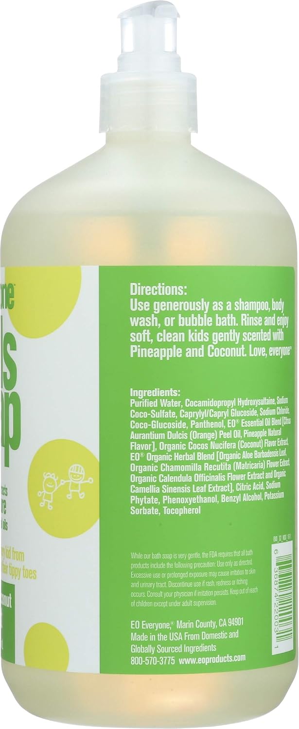 EVERYONE KIDS SOAP LQ 32OZ CCNUT
