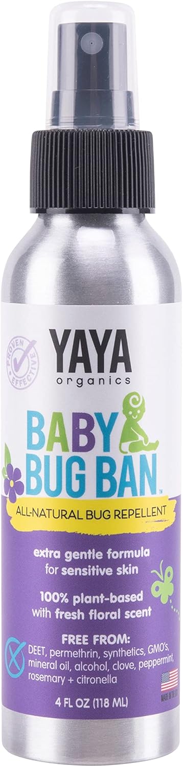 YAYA ORGANICS BABY BUG BAN WIPES POP BX