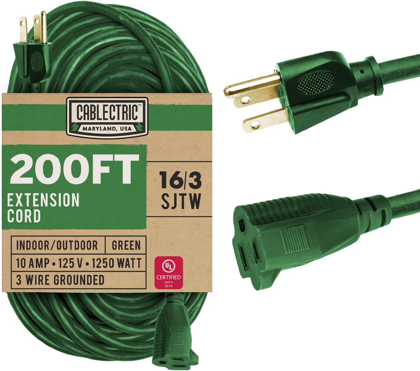 GE EXT CORD-25'OUTDOOR