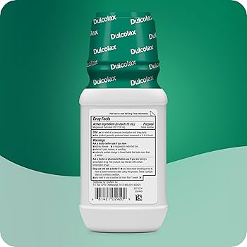 DULCOLAX LIQUID LAXATIVE CHERRY LIQ 12OZ