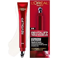L'ORÉAL PARIS Revitalift Triple Power Eye Treatment, Anti Aging, 0.5 fl. oz.