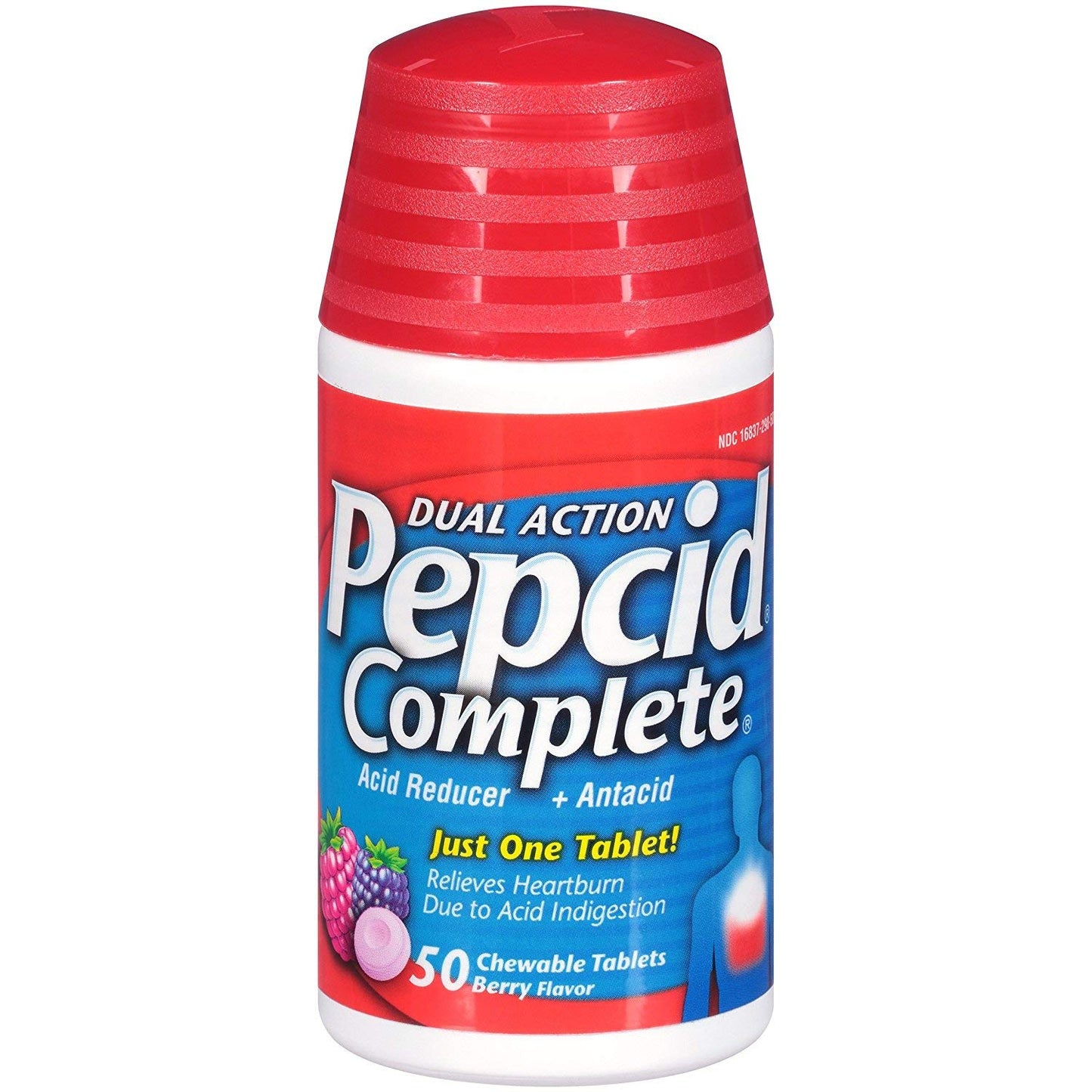 PEPCID CMPLTE BERRY TAB 25
