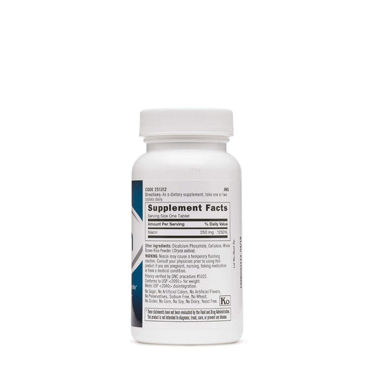 NIACIN 250MG CAPSULE TR 100CT MAJOR