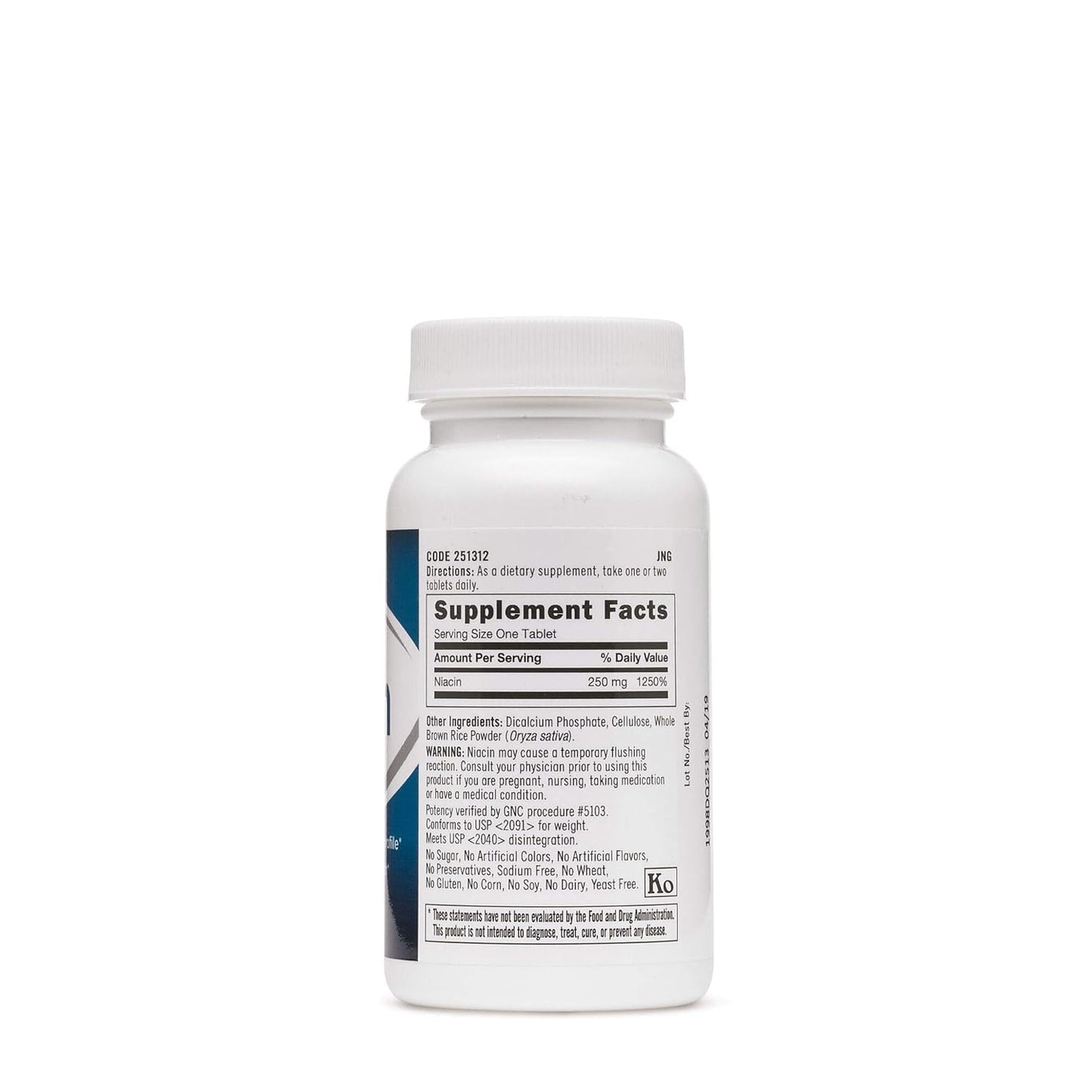 NIACIN 250MG TABLET PR 110CT 21ST CENT
