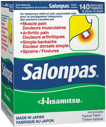 SALONPAS SALONPAS PAIN REL PATCH