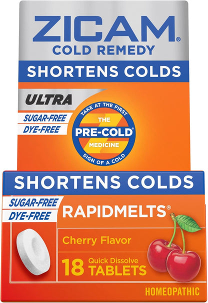 ZICAM RAPIDMELT ULTRA CHERRY 18CT