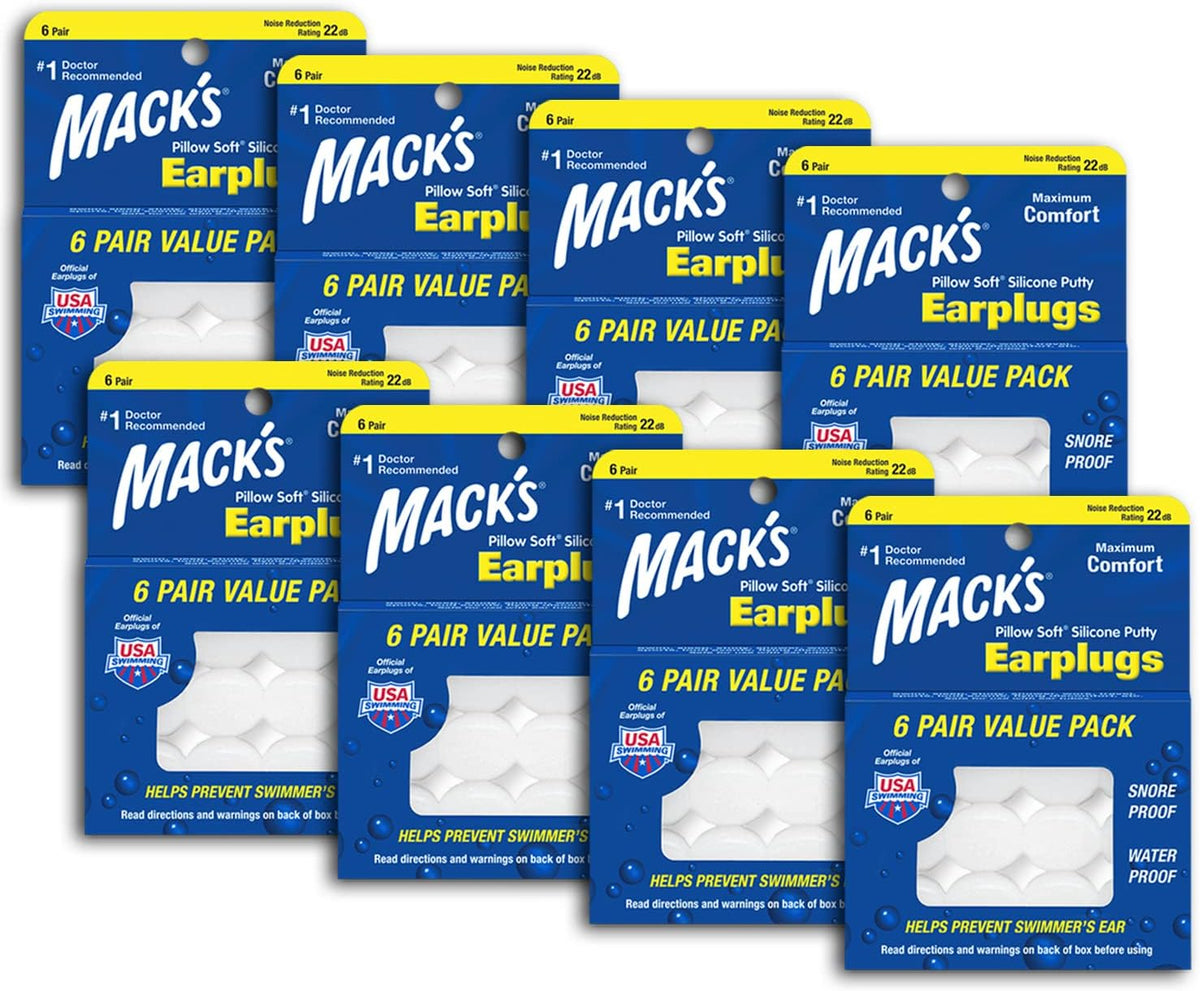 MACKS PS EARPLUG 12EA KID SIL