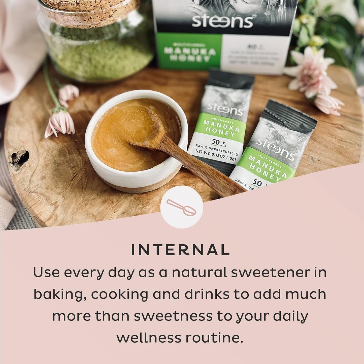 STEENS HONEY HNY,MNKA,MLTFLORAL,MGO50