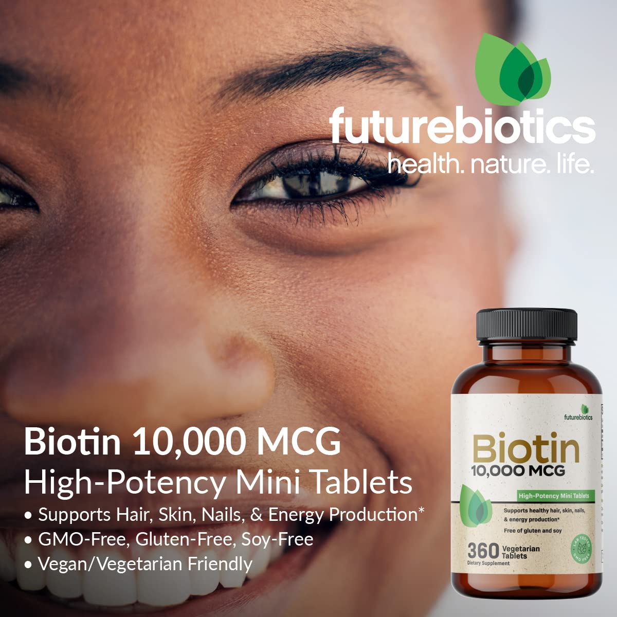 BIOTIN 10000 MCG TABLETS 100CT WINDMIL