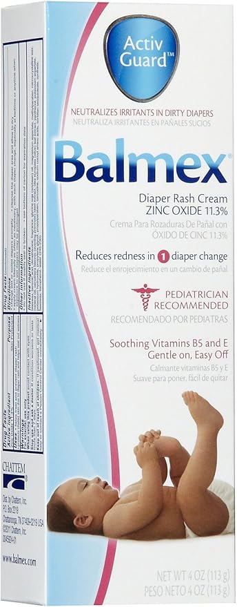 BALMEX DIAPER RASH CR 11.3% 453GM
