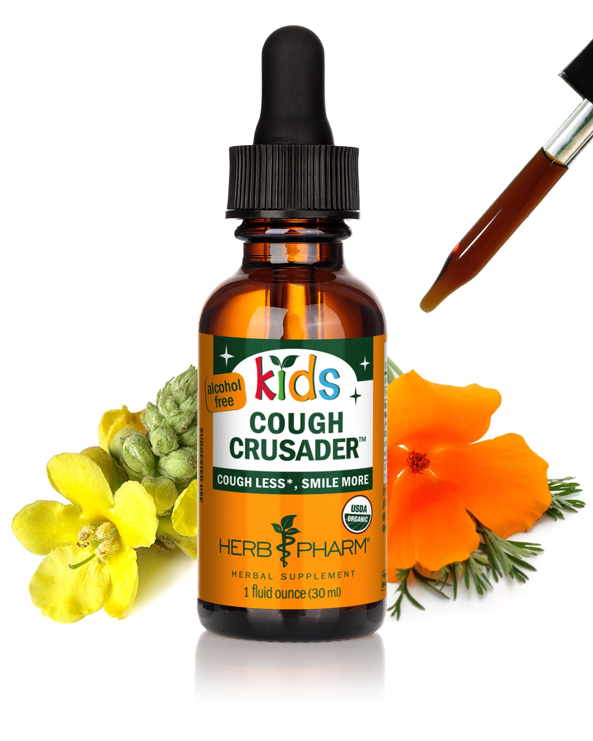 HERB PHARM KIDS COUGH CRUSADER,OG2