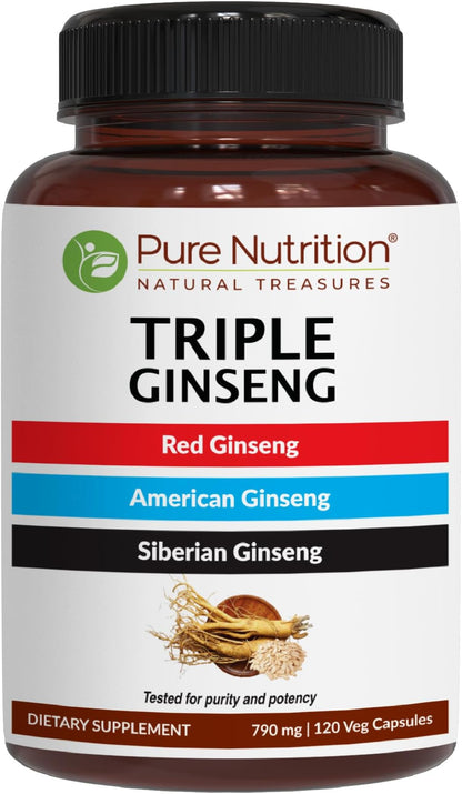 GINSENG COMPLEX CAP 60CT NAT TRU