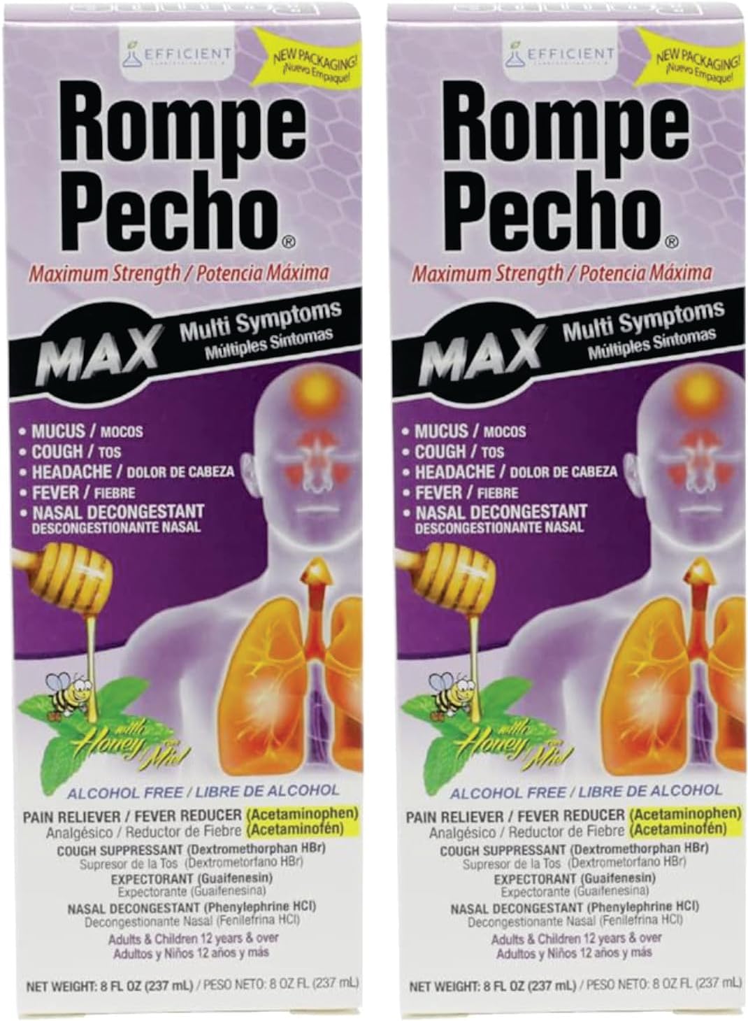 ROMPE PECHITO KIDS DM       4OZ