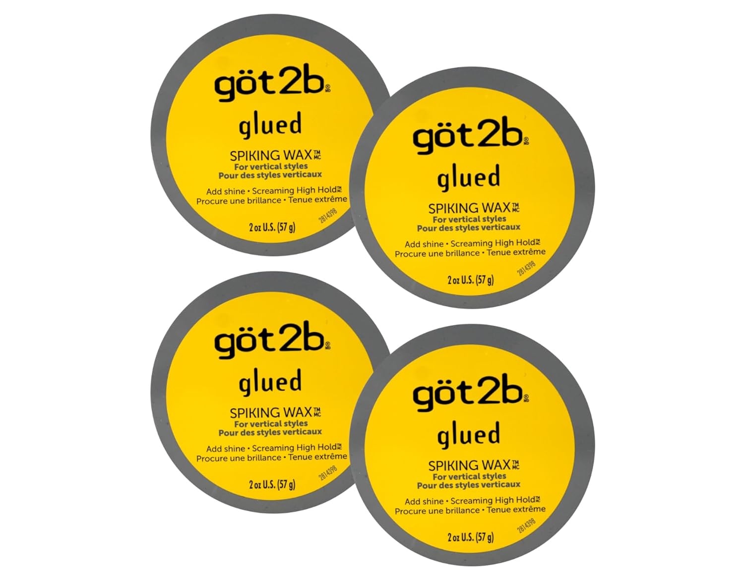 GOT2B GLUED SPRAY WAX        8Z