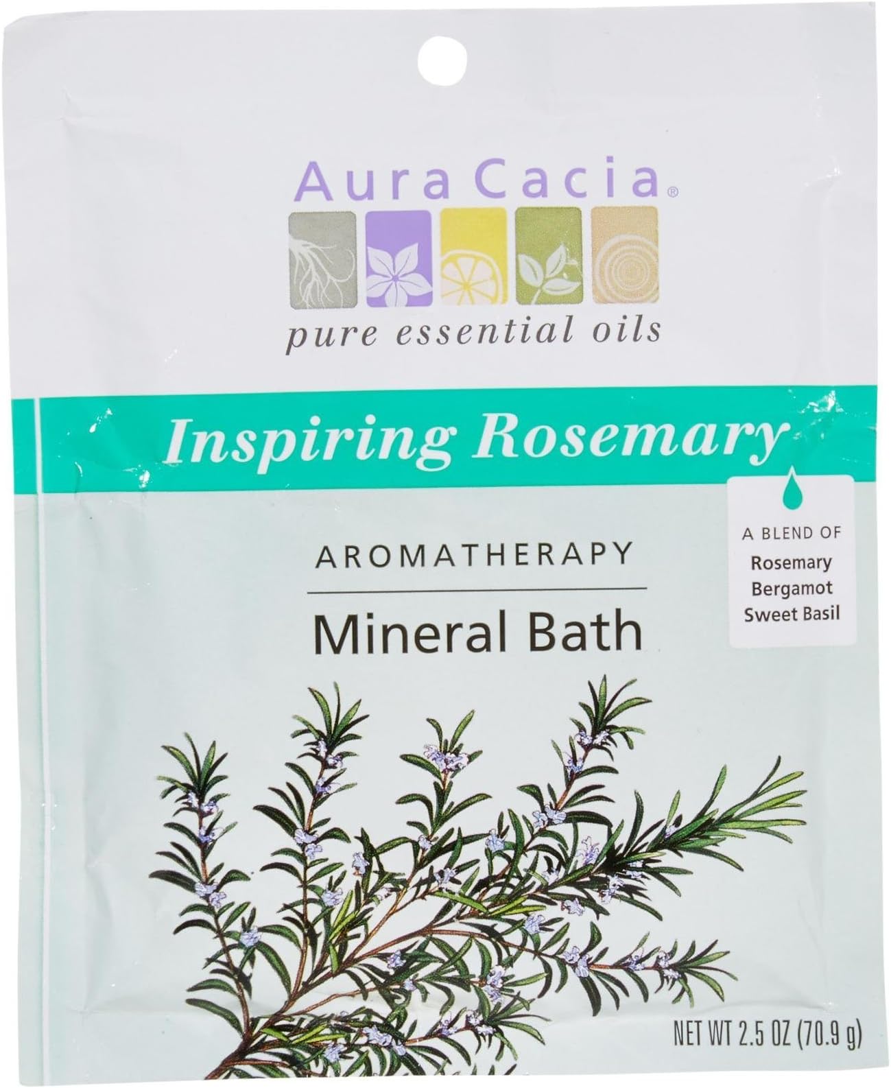 AURA CACIA MINERAL BATH GR 2.5OZ