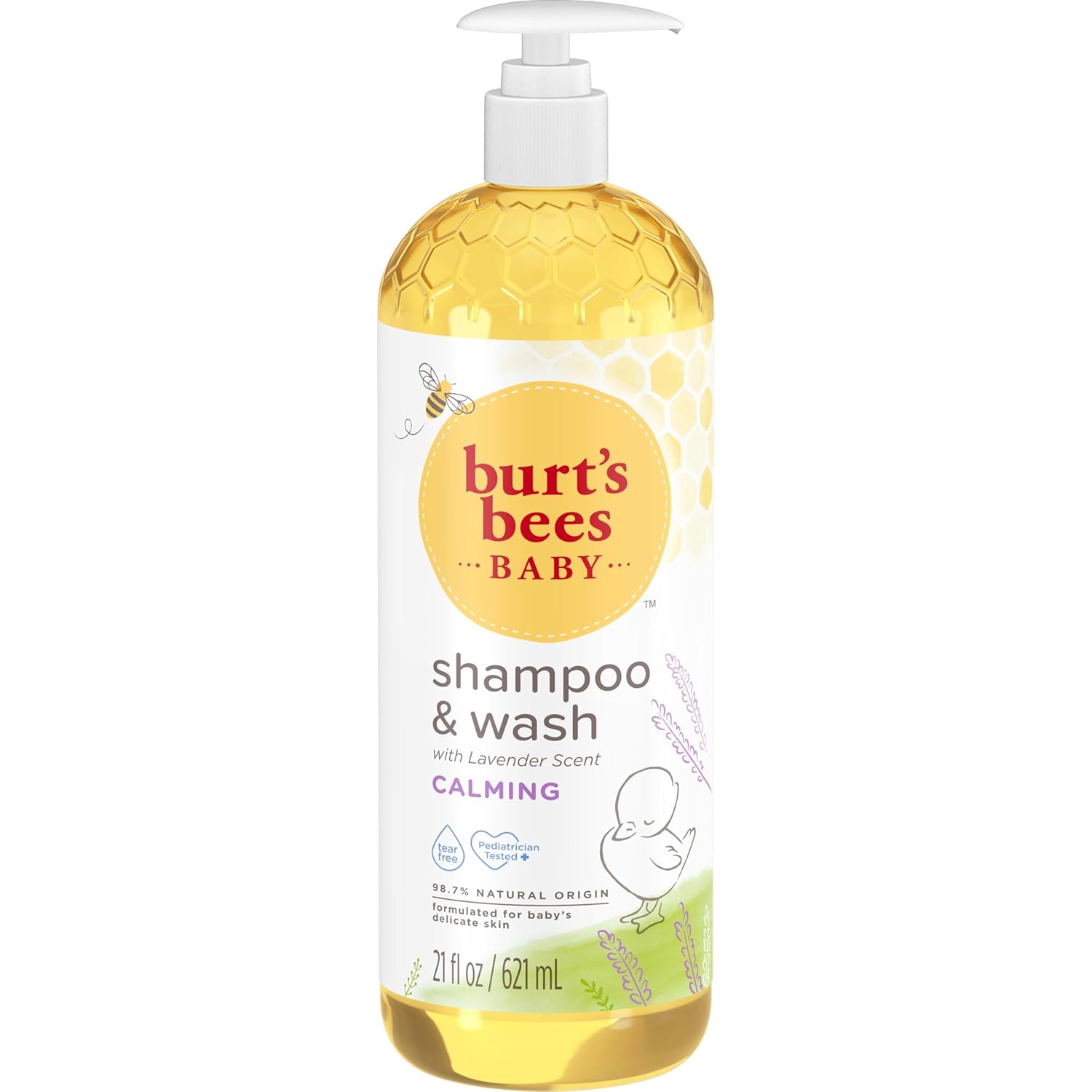 Burt's Bees Baby Shampoo & Wash - Calming, 21 oz