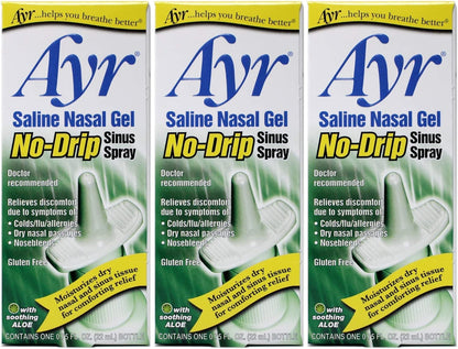 AYR SALINE NASAL RNS KT 100PK