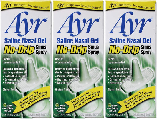 AYR SALINE NASAL RNS KT 100PK