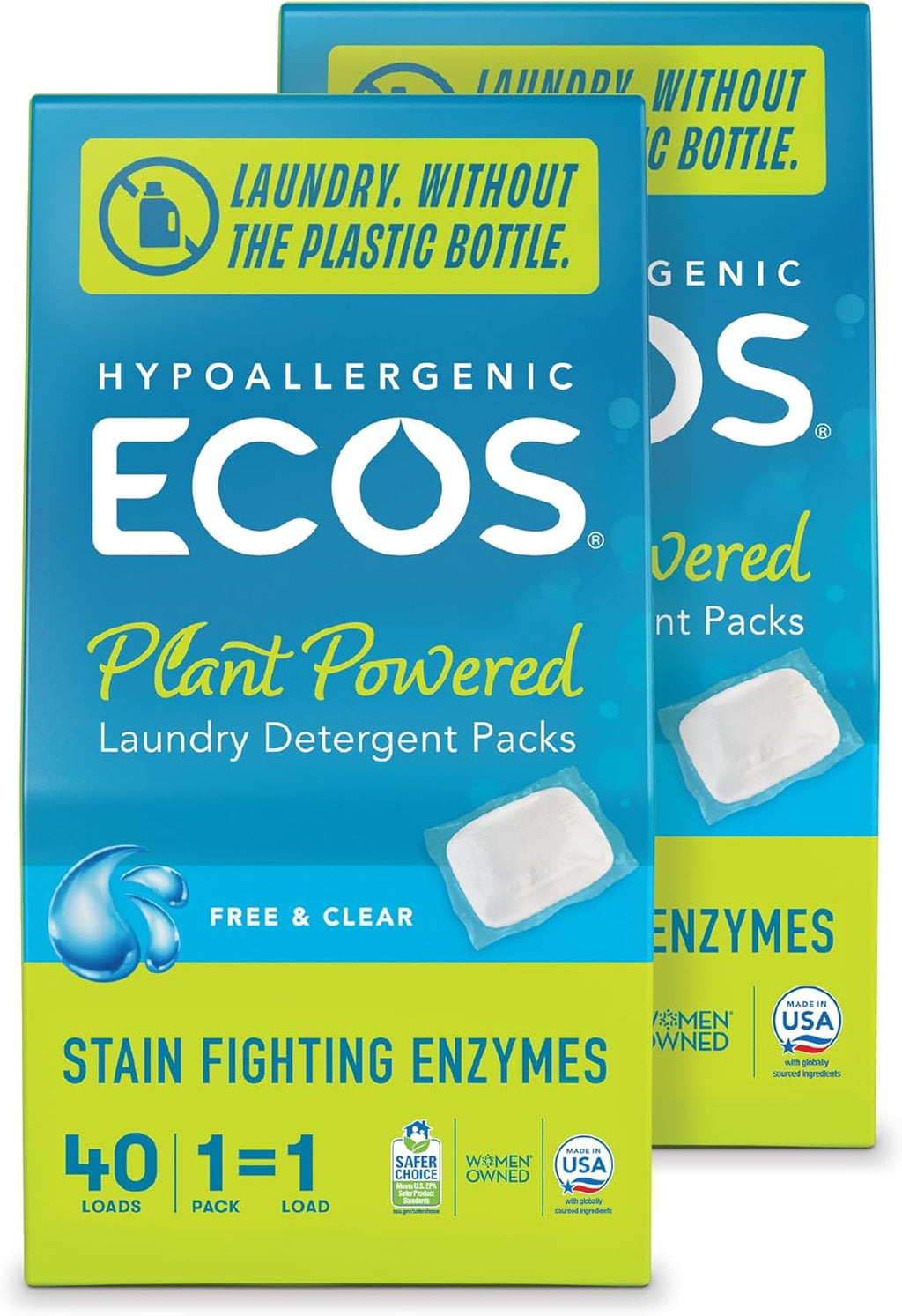 ECOS LAUNDRY DET,FREE&CLEAR