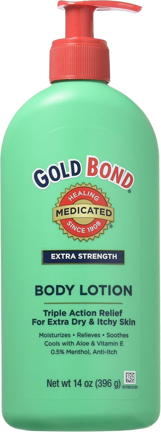 GOLD BOND MEDICATED LOTION XTRA STR 14OZ