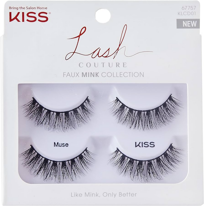 Kiss Lash Couture Faux Mink Muse Double Pack