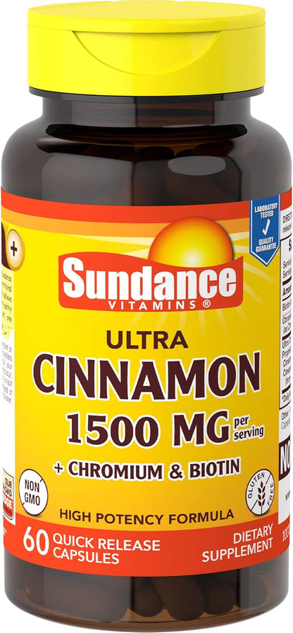 SUNDANCE CINNAMON CP 750MG 60