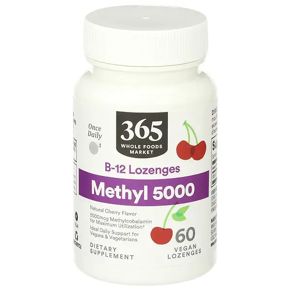 NB B-12 TB 5000MCG 40 SL CHERRY