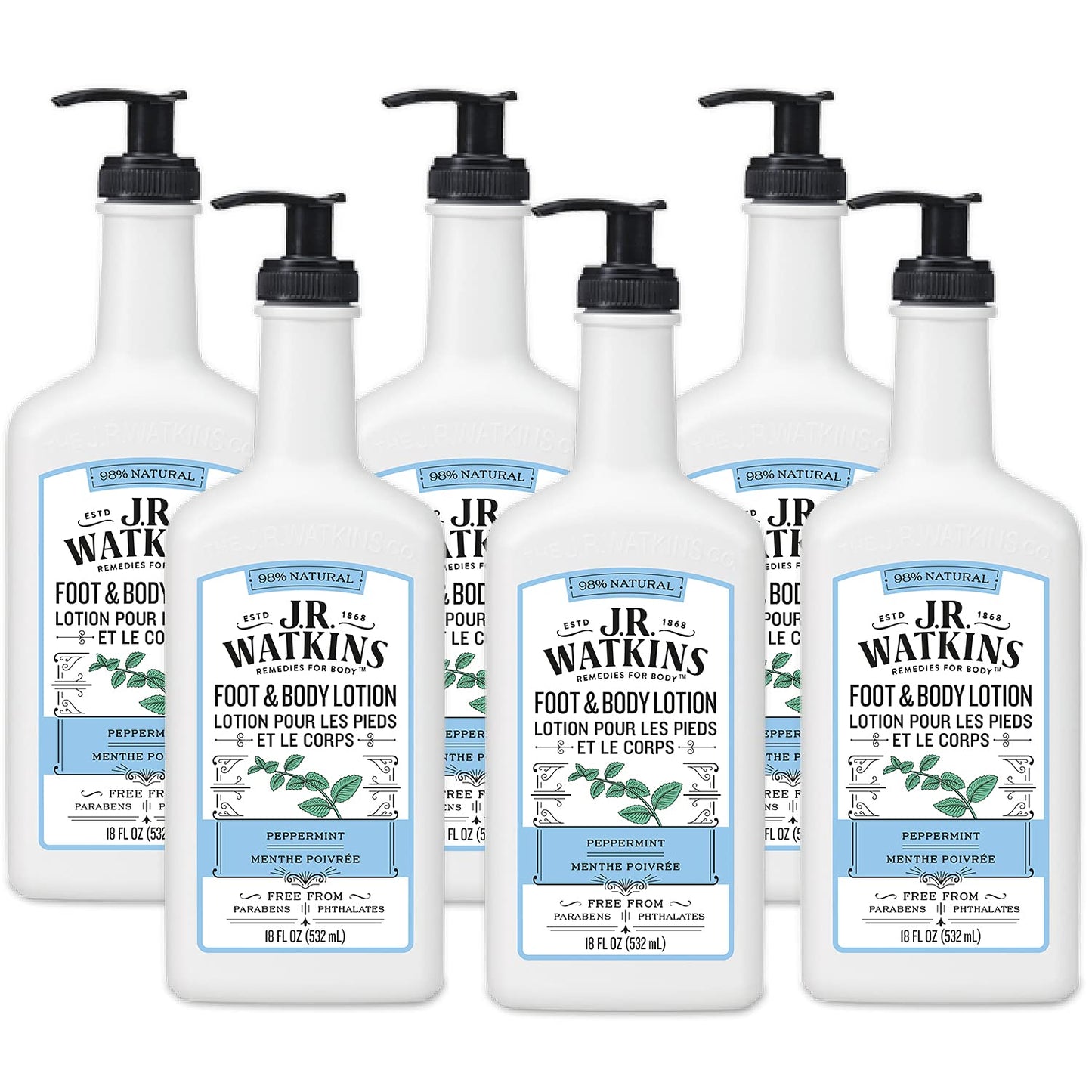 JR WATKINS LOTION 18OZ CN/MLK