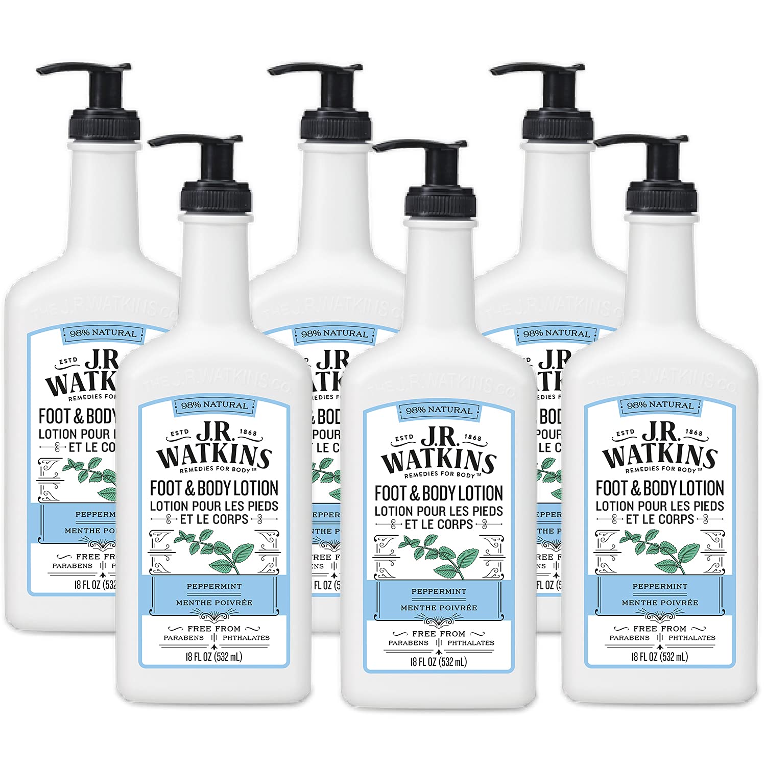JR WATKINS LOTION 18OZ CN/MLK