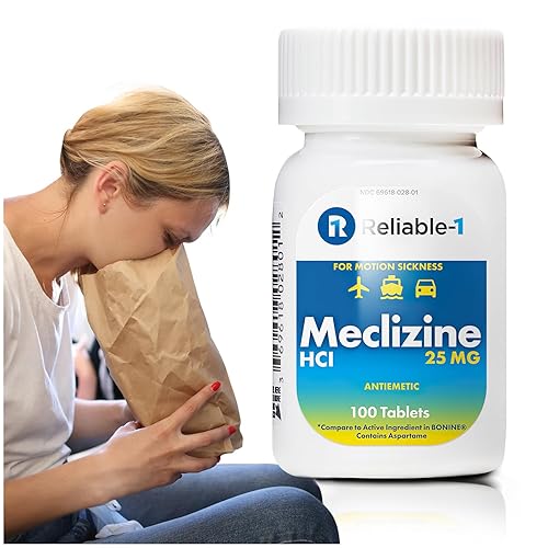 MECLIZINE HCL TB 25MG 100