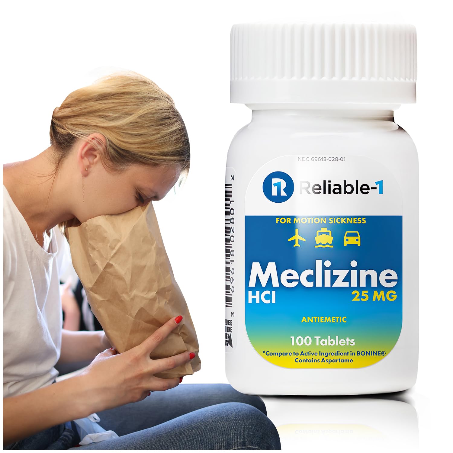 MECLIZINE HCL TB 12.5MG 100 CPLT