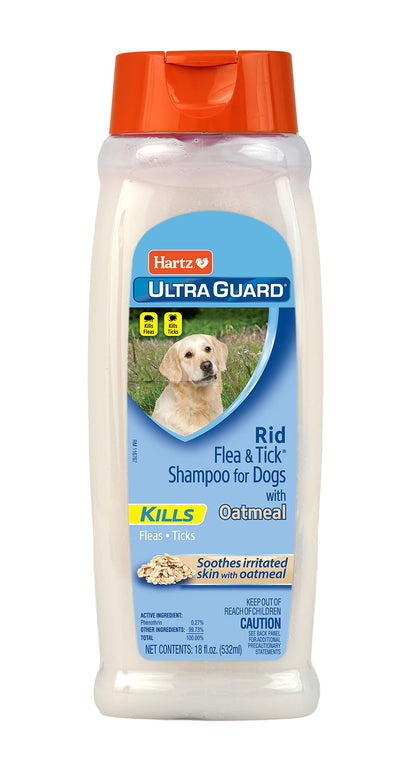 Hartz UltraGuard Rid Flea & Tick Oatmeal Dog Shampoo