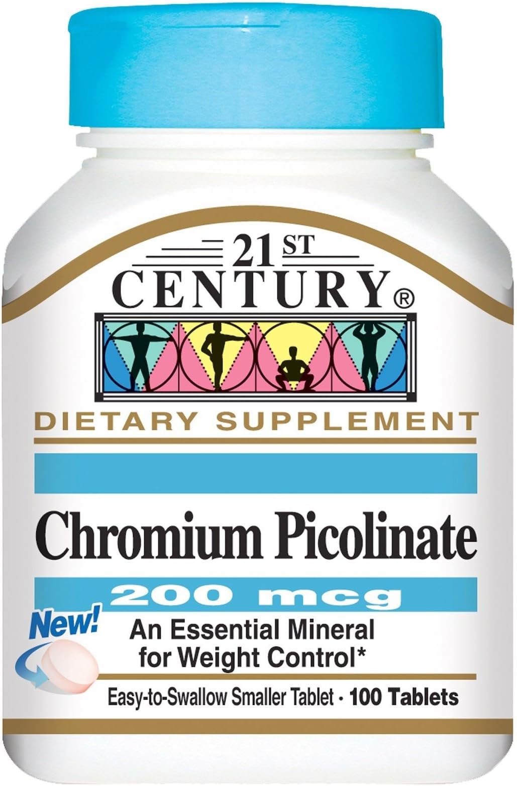 CHROMM PICLNT 200MCG TAB 100CT