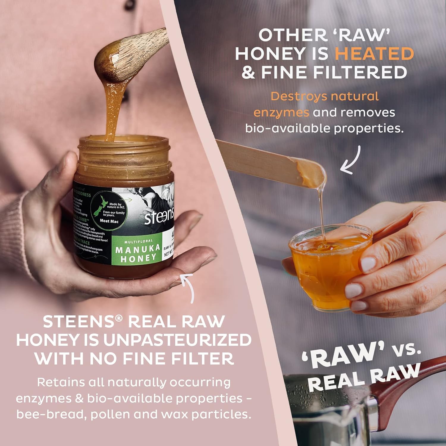 STEENS HONEY HNY,MNKA,MLTFLORAL,MGO50