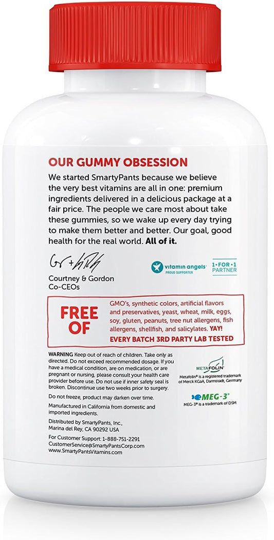 SMARTYPANTS GUMMY VIT,ADLT,COMPLT+FBR