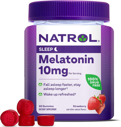 MELATONIN 10MG TAB FAST DSLV 60CT NATROL