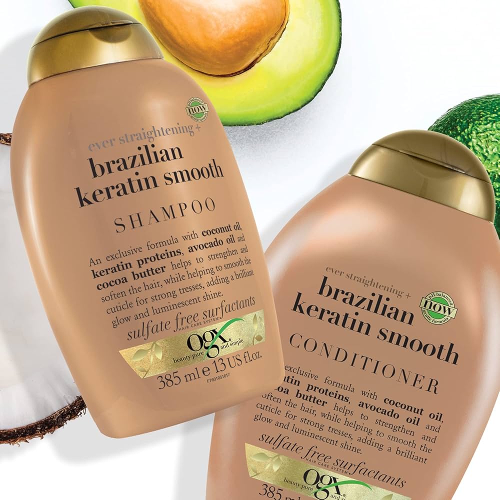 Ogx Shampoo Brazilian Keratin Therapy 13oz