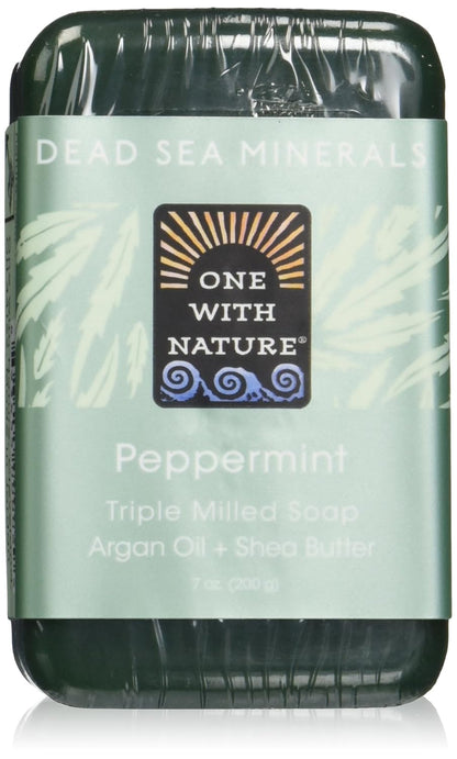 ONE WITH NATURE BAR SOAP,PEPPERMINT