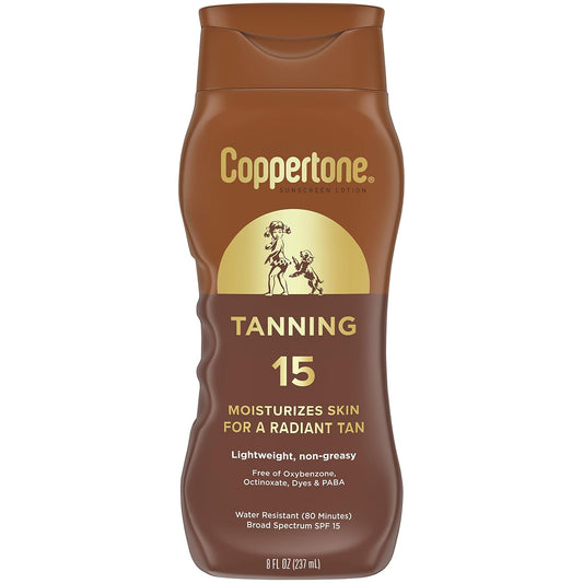 COPPERTONE TANNING LT 237ML SPF 8