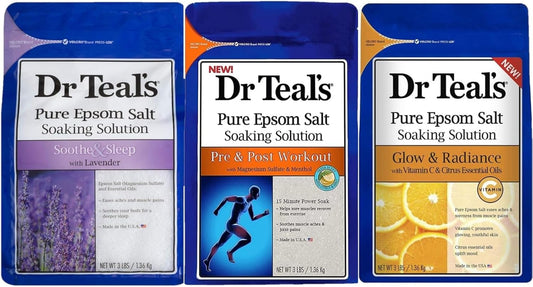 DR TEALS FIRST AID EPSOM SALT 6LB
