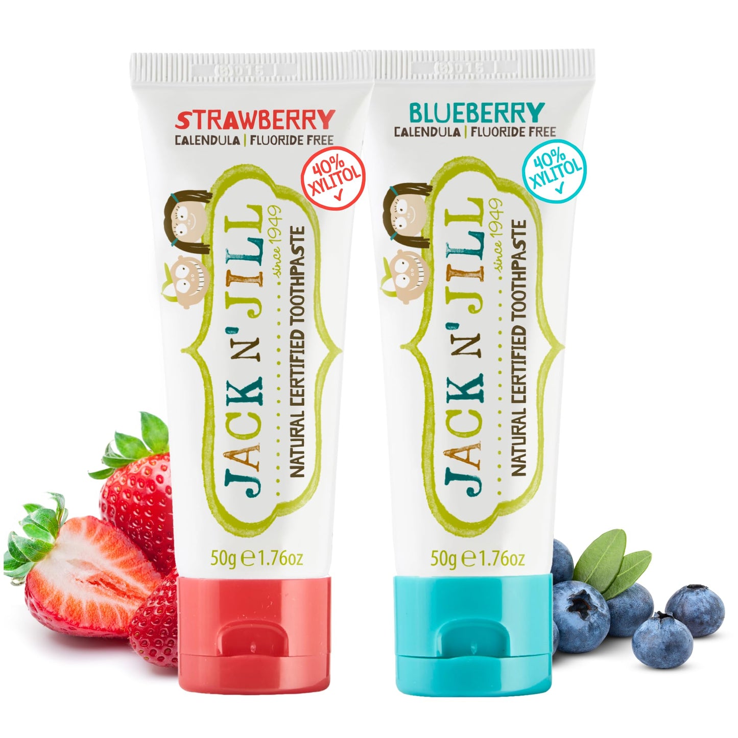 JACK N JILL KIDS TTHPST,NATURAL,RASPBERRY